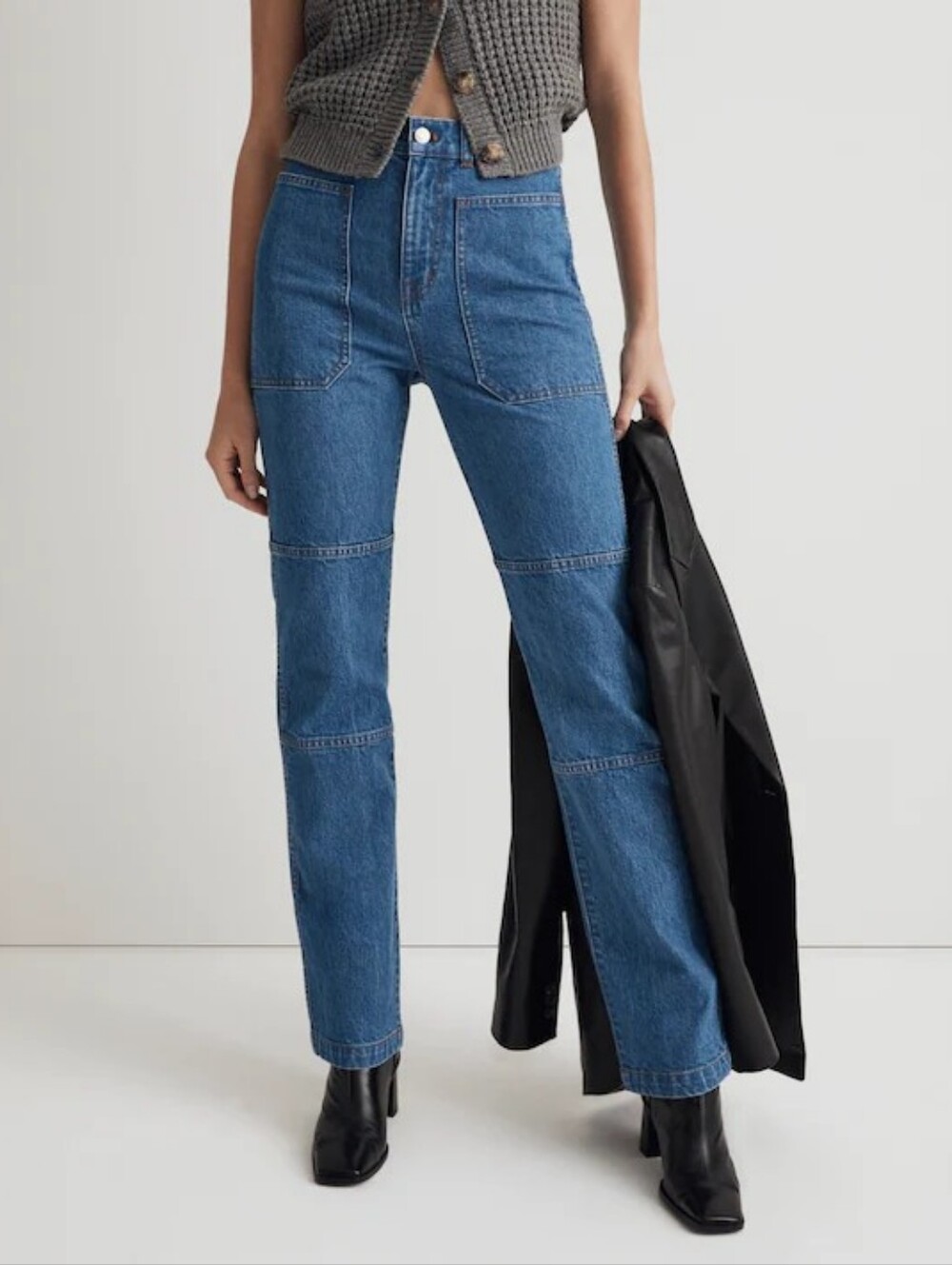 Madewell The '90s Straight Utility Jean